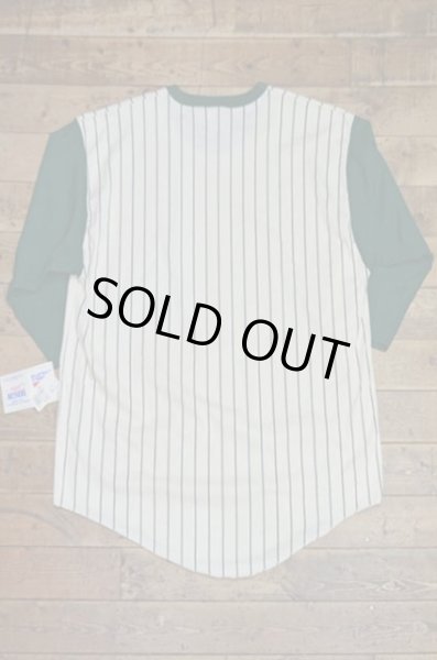 画像2: 90's RUSSELL ベースボールTシャツ “GREEN / DEADSTOCK” (2)