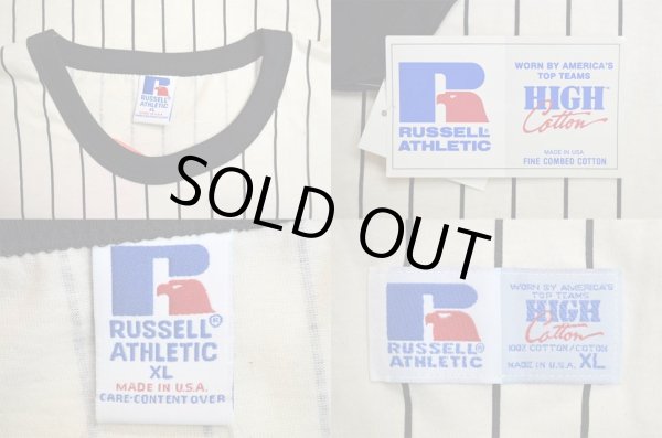 画像3: 90's RUSSELL ベースボールTシャツ “BLACK / DEADSTOCK” (3)