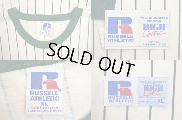 画像3: 90's RUSSELL ベースボールTシャツ “GREEN / DEADSTOCK” (3)