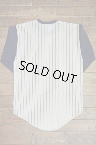 画像2: 90's RUSSELL ベースボールTシャツ “NAVY / DEADSTOCK” (2)