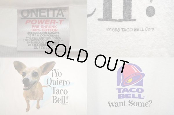 画像3: 90's TACO BELL プリントTシャツ (3)
