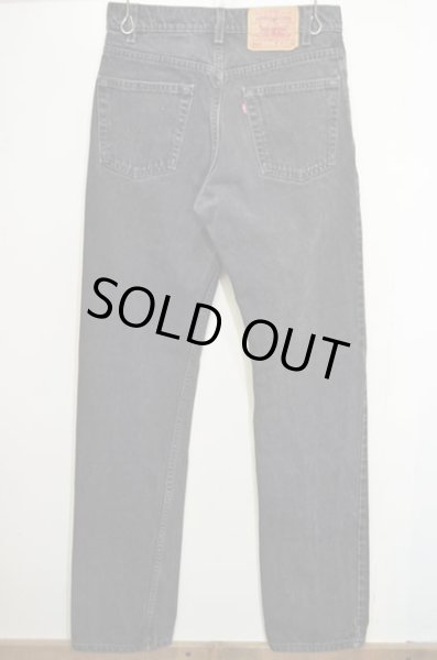 画像2: 90's Levi's 505 ブラックデニムパンツ “MADE IN USA” (2)