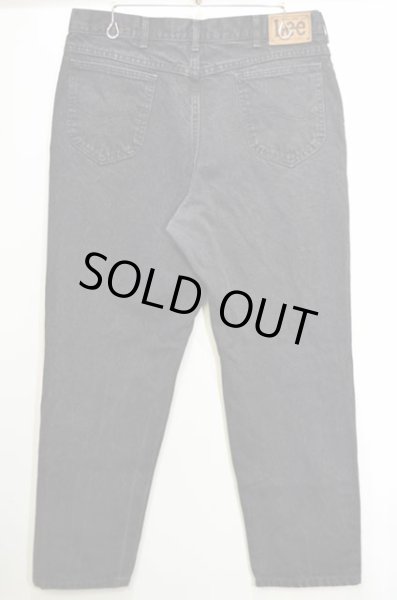 画像2: 90-00's Lee 205-5508 ブラックデニムパンツ “MADE IN USA” (2)