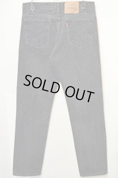 画像2: 90's Levi's 505 ブラックデニムパンツ “W34 L30” (2)