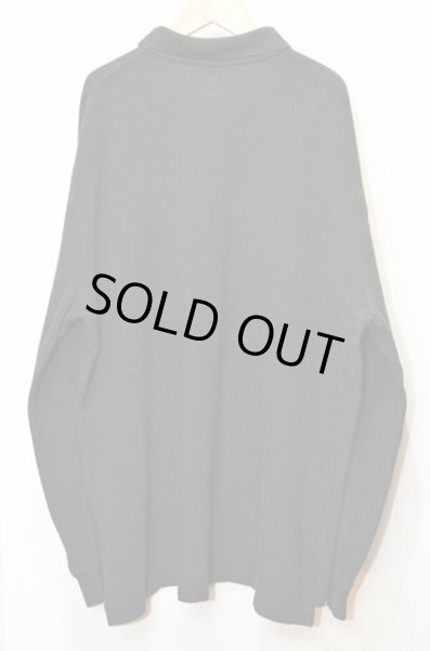 画像2: Polo Ralph Lauren L/S ポロシャツ “BLACK” (2)