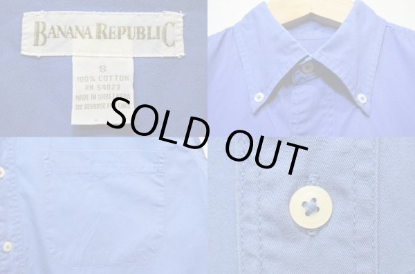画像3: 90's BANANA REPUBLIC S/S ボタンダウンシャツ (3)