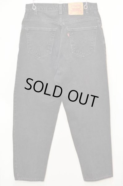 画像2: 90's Levi's 560 ブラックデニムパンツ “W32 L30” (2)