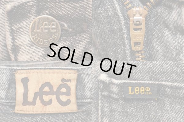 画像4: 90's Lee 208-5511 ブラックデニムパンツ “MADE IN USA” (4)