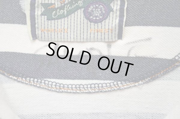 画像4: SEDAN Clothing ボーダー柄 ヘンリーネックカットソー “鹿の子素材” (4)