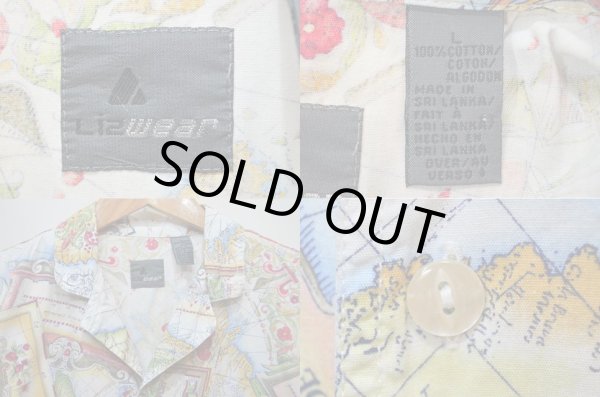 画像3: 90's Liz wear S/S 総柄シャツ (3)