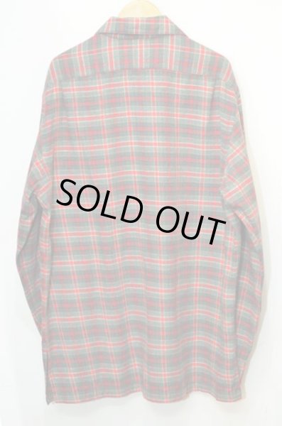 画像2: 90's POLO COUNTRY オープンカラーネルシャツ (2)