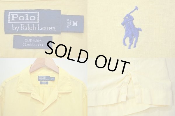 画像3: 90's Polo Ralph Lauren S/S オープンカラーシャツ “CURHAM” (3)