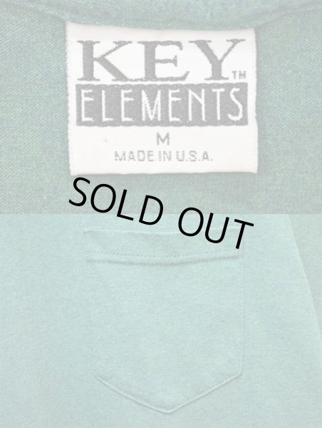 画像3: 90's KEY ELEMENTS ポケットTシャツ “MADE IN USA” (3)
