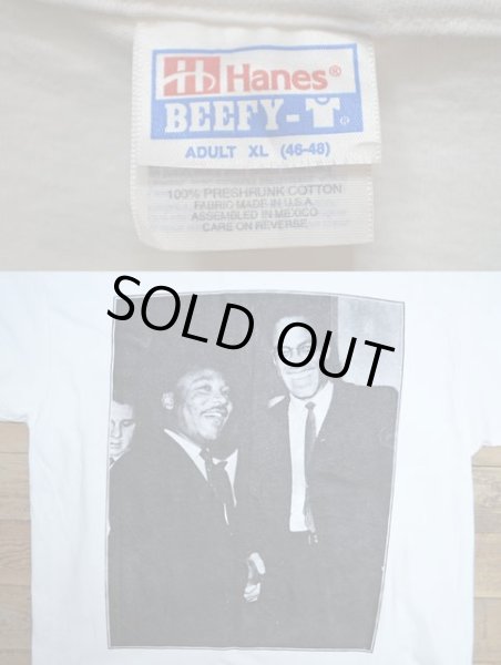 画像3: 90's Malcolm X × Martin Luther King Jr. フォトプリントTシャツ (3)