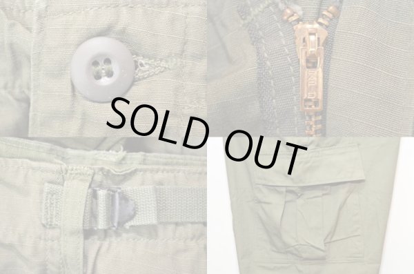 画像4: 60's US.ARMY ジャングルファティーグパンツ “DEADSTOCK / LARGE-SHORT” (4)
