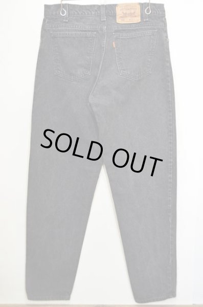 画像2: 90's Levi's 550 ブラックデニム “MADE IN USA” (2)