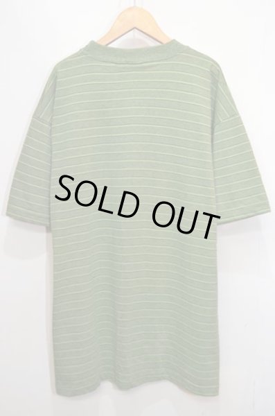 画像2: 90's BASIC EDITIONS マルチボーダー柄 Tシャツ “MADE IN USA” (2)