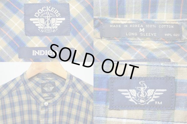 画像3: DOCKERS L/S バンドカラーシャツ (3)