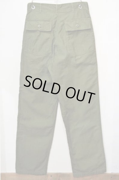 画像2: 60's US.ARMY コットンサテン ベイカーパンツ (2)