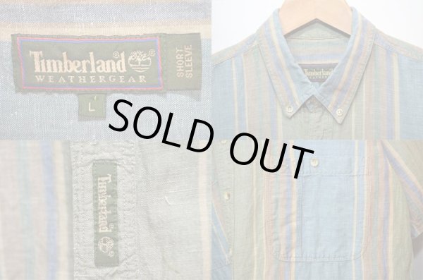 画像3: 90's Timberland S/S ボタンダウンシャツ (3)