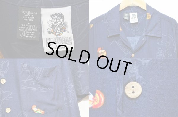 画像3: 90's Kennington レーヨンハワイアンシャツ (3)