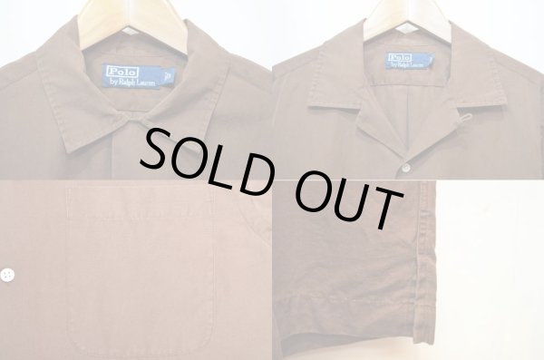 画像4: Polo Ralph Lauren S/S オープンカラーシャツ “コットン×リネン” (4)