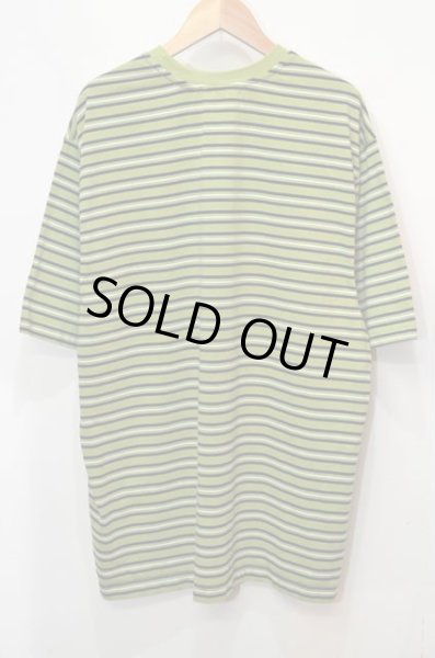 画像2: 90-00's Puritan マルチボーダー柄 Tシャツ (2)