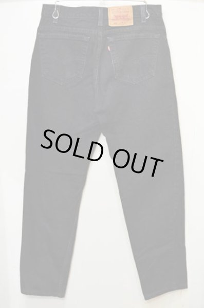 画像2: 90's Levi's 550 ブラックデニム “MADE IN USA” (2)