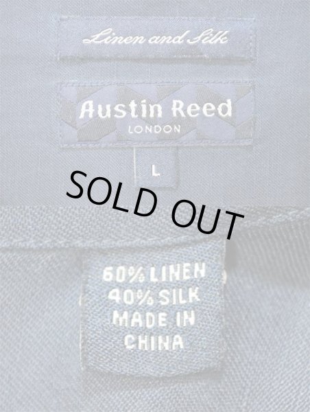画像3: Austin Reed S/S オープンカラーシャツ "リネン×シルク" (3)