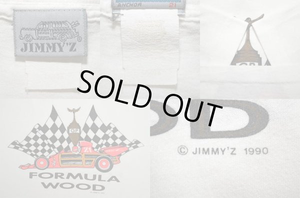 画像3: 90's JIMMY'Z プリントTシャツ “FORMULA WOOD” (3)