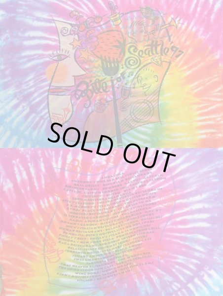 画像4: 90's BITE OF SEATTLE '97 タイダイTシャツ (4)