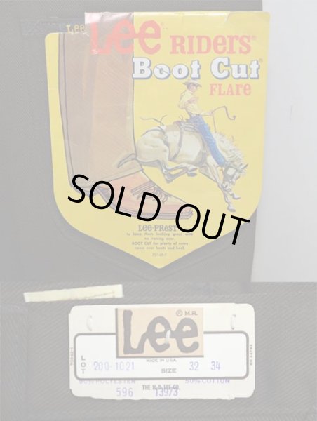 画像4: 80's Lee 200-1021 ブーツカットパンツ “DEADSTOCK” (4)