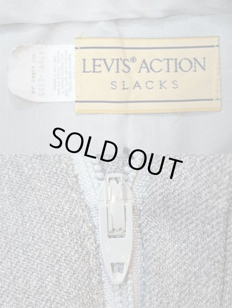 画像3: 90's Levi's ACTION SLACKS “HEATHER GRAY” (3)