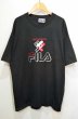 画像1: 90's FILA 刺繍ロゴ入り Tシャツ “MADE IN USA” (1)