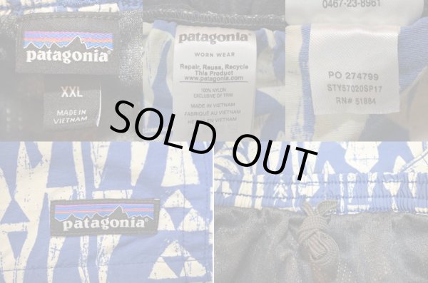 画像3: 17's Patagonia 総柄 バギーズショーツ (3)