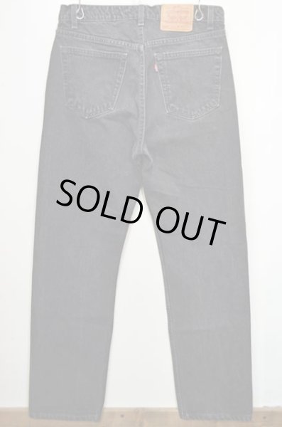 画像2: 90's Levi's 505 ブラックデニムパンツ “MADE IN USA” (2)