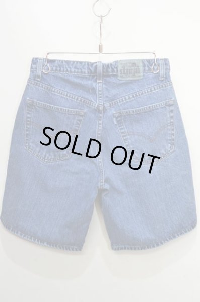 画像2: 90's Levi's silverTab タック入り デニムショーツ (2)