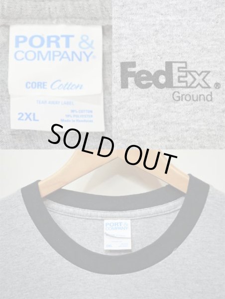 画像3: FedEx ロゴプリント トリムTシャツ (3)