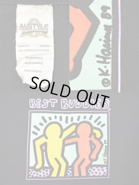 画像3: Kieth Haring プリントTシャツ “BEST BUDDIES” (3)