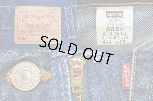 画像3: 90's Levi's 505 デニムパンツ “W34 L29 / MADE IN USA” (3)