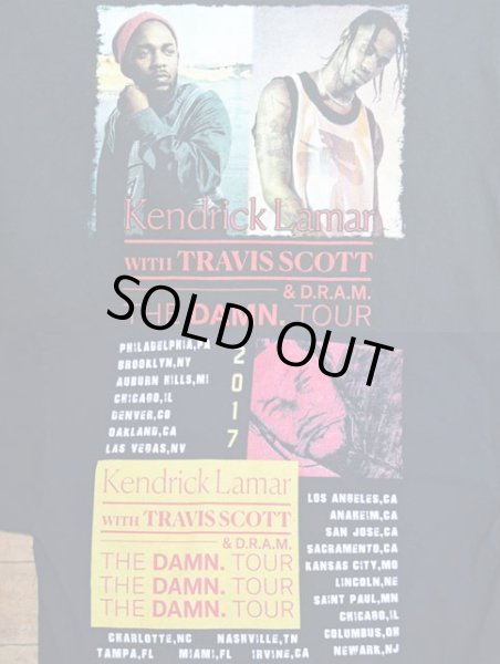 画像3: Kendrick Lamar With TRAVIS SCOTT & D.R.A.M ツアーTシャツ (3)