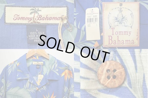 画像3: Tommy Bahama S/S 総柄オープンカラーシャツ "DEADSTOCK" (3)