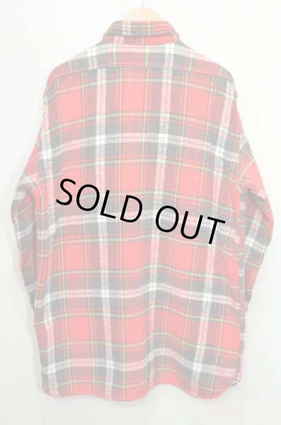 画像2: 60's Penney's マチ付きネルシャツ (2)