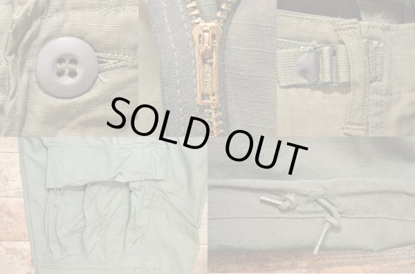 画像4: 60's US.ARMY ジャングルファティーグパンツ “DEADSTOCK / LARGE-SHORT” (4)