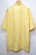 画像2: BRUNO S/S オープンカラーシャツ “YELLOW” (2)