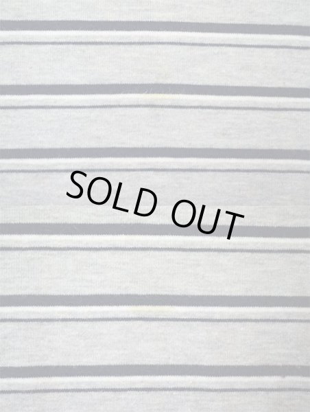 画像4: 90's Puritan マルチボーダー柄 ポケットTシャツ (4)