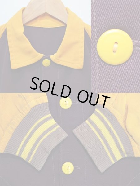 画像4: 40's unknown 襟付き ボタンスタジャン (4)