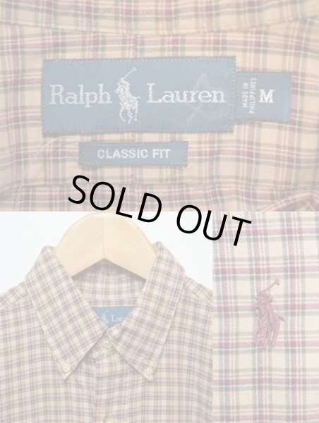 画像3: Polo Ralph Lauren チェック柄 ボタンダウンシャツ (3)
