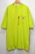 画像1: 新品 Carhartt K87 ポケット付きTシャツ “ORIGINAL FIT / SOUR APPLE” (1)