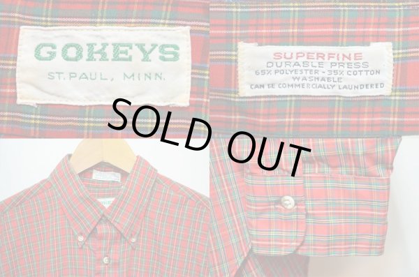 画像3: 70's GOKEY'S ボタンダウンシャツ (3)